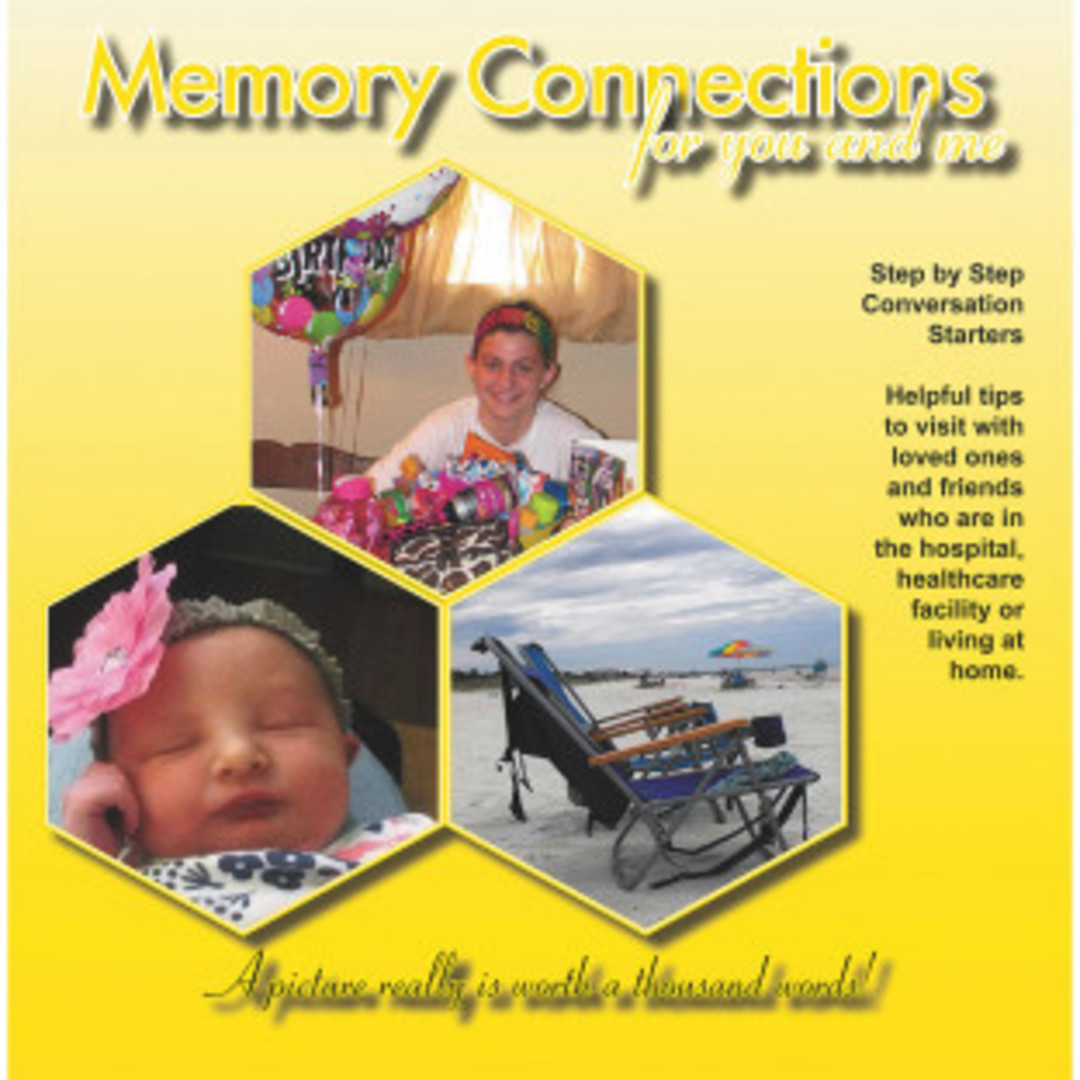 Memory Connections Book: Babies, Birthdays, and Beach image 0